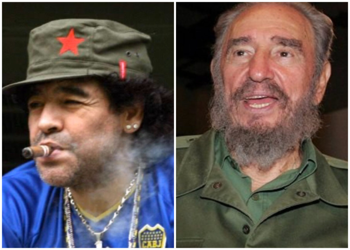 50+ Diego Maradona Y Fidel Castro PNG