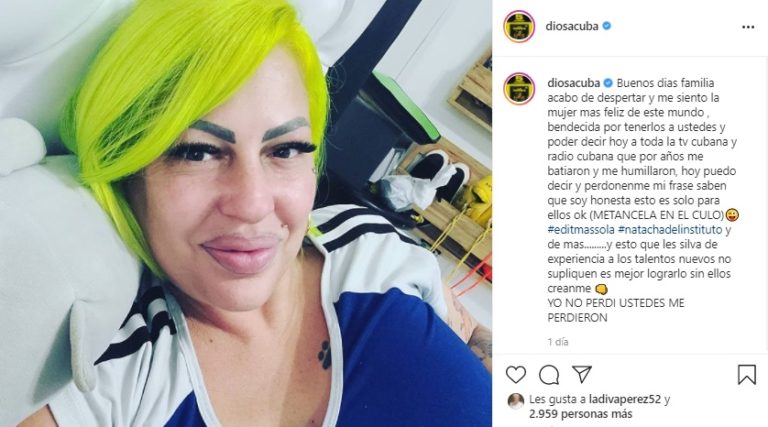 La Diosa Desafía A Edith Massola Y Al Icrt “yo No Perdí Ustedes Me Perdieron” 