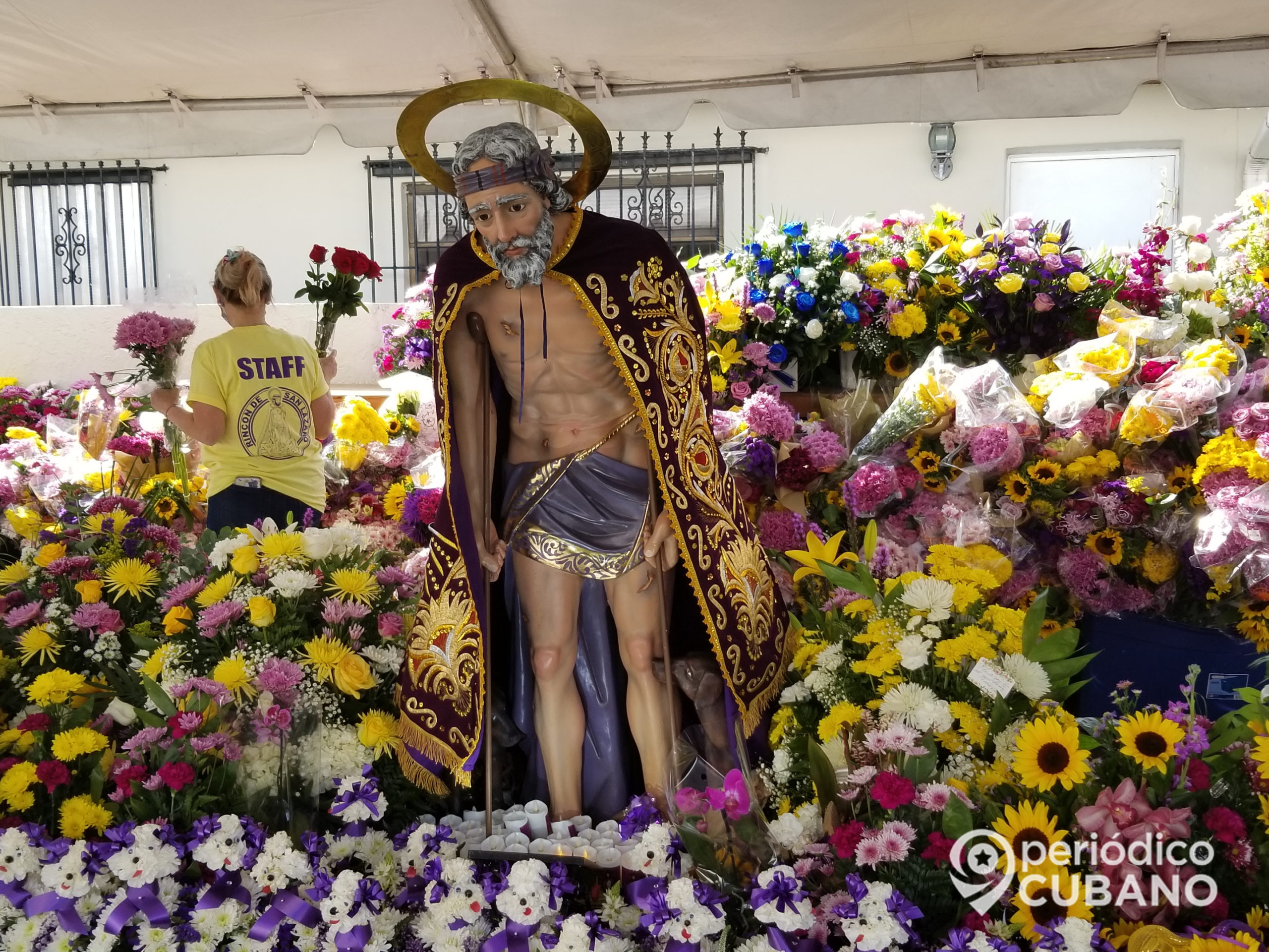 San Lázaro el santo al que los cubanos rinden tributo el 17 de diciembre