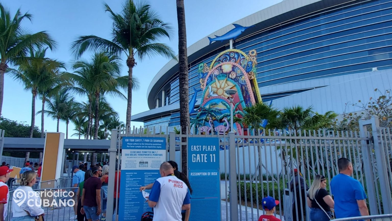 Equipo Cuba Entrena En El Estadio De Los Marlins Con Yoenis Céspedes