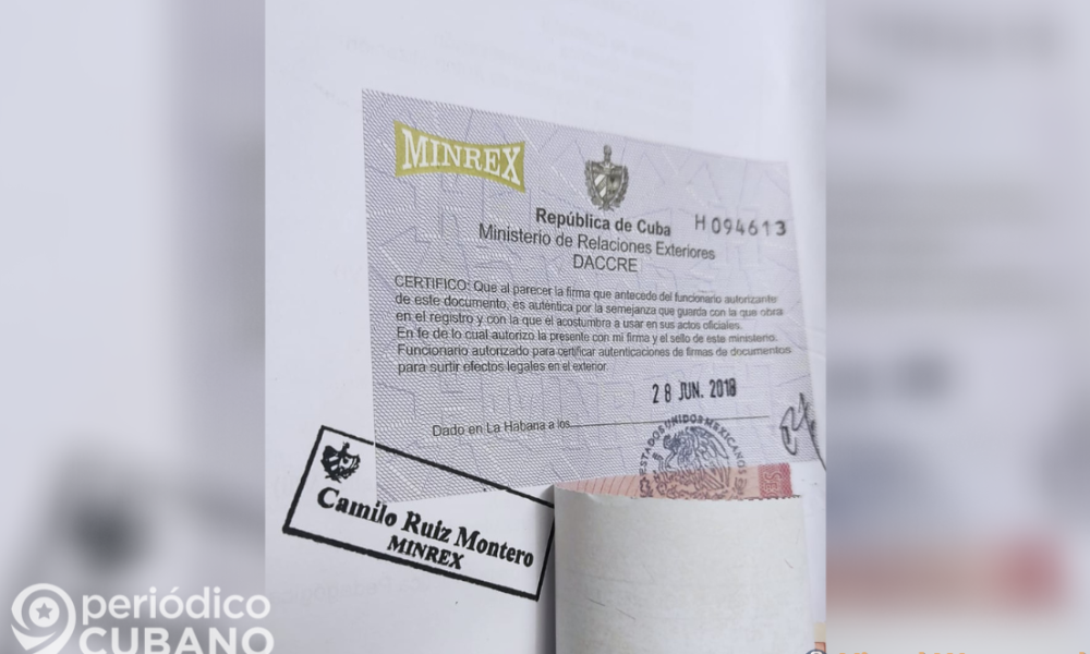 ¿Cómo legalizar documentos en el Minrex para presentarlos ante el