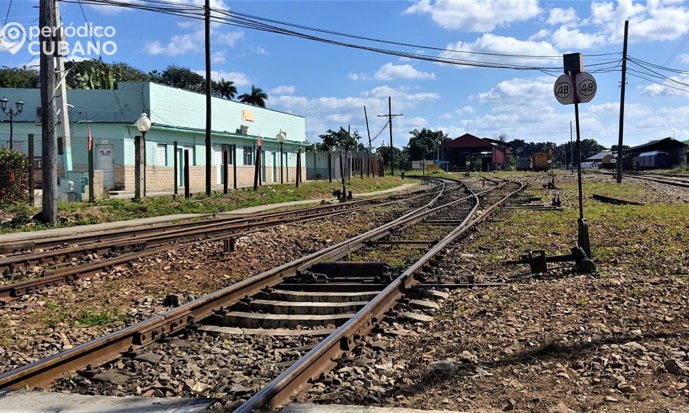 En peligro de derrumbe un puente de ferrocarril en Sancti Spíritus por intensas lluvias