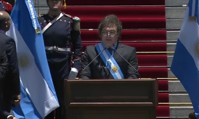 Javier Milei asume como presidente de Argentina