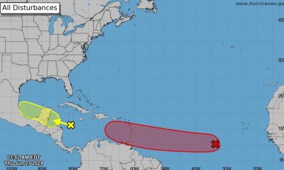 Perturbación tropical podría convertirse en ciclón e ingresar al Caribe (1)