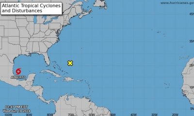 Primera tormenta tropical de la temporada de huracanes “Alberto” se forma cerca de México (1)
