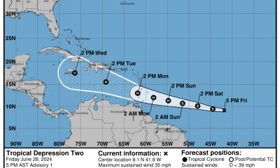 Se forma depresión tropical que llegaría al mar caribe como huracán Berly