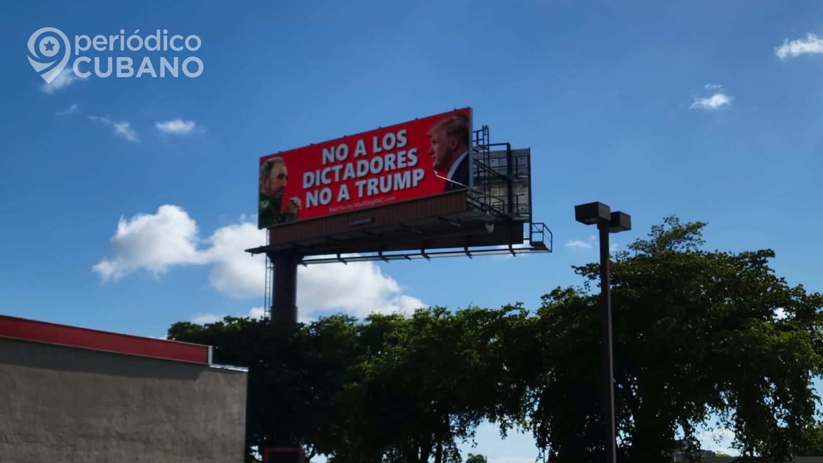 Publicidad que compara a Fidel Castro con Trump es un insulto a la  comunidad cubana en Miami