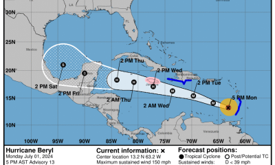 Por qué Beryl se convirtió en un poderoso ciclón al inicio de la temporada de huracanes