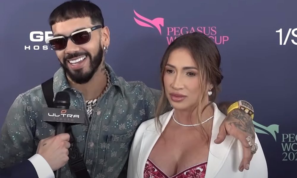 Anuel AA anuncia que será padre por cuarta vez junto a la modelo venezolana Laury Saavedra