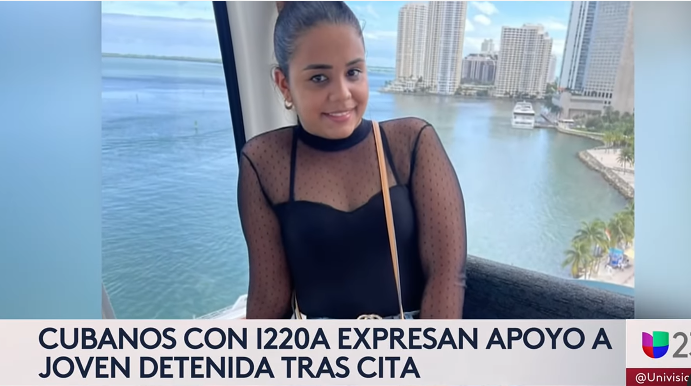 Cubana con I-220A detenida por ICE al acudir a su cita de inmigración ...